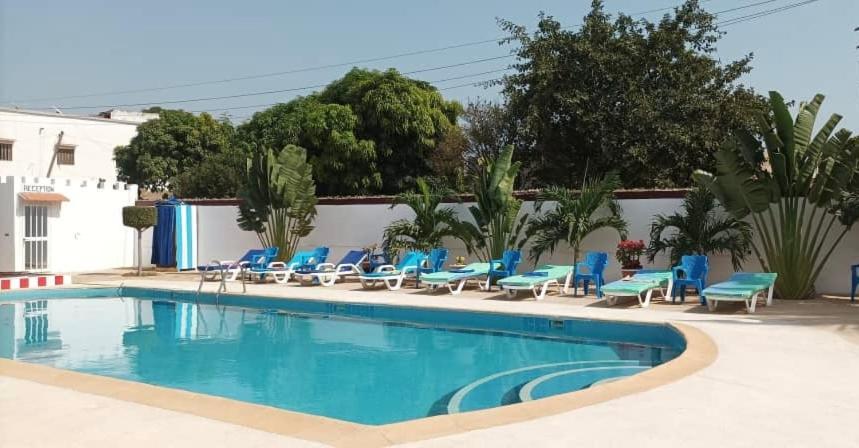 Hotel Takana Ngaparou Bagian luar foto